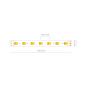 Preview: FINE-42 N LED-STRIP 5m ROLLE 168LED/m IP20 24VDC 19,2W/m 90Lm/W 1.800K-4.000K CRI90 Breite 10mm 1728Lm/m