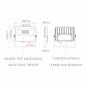 Preview: SKY LED Fluter mit Microwave Sensor 30W 120° 5.000K WEISS