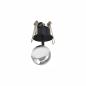 Preview: BORA FLORON  LED Einbau-Strahler /Kugelspot  CHROM  4,5W  240V  36°  2.700K  290Lm