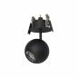 Preview: BORA FLORON  LED Einbau-Strahler /Kugelspot  SCHWARZ  8,5W  240V  36°  2.700K  530Lm