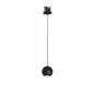 Preview: BORA FLORON  LED Einbau-Pendelleuchte /Hängelampe  SCHWARZ  8,5W  240V  36°  2.700K  530Lm