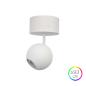 Preview: BORA FLORON  LED Anbau-Strahler  WEISS  4,5W  240V  36°  2.700K  290Lm
