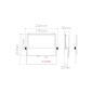 Preview: SKY LED Fluter 20W CCT 3.000K/4.000K/ 5.000K Aluminium 2.400lm