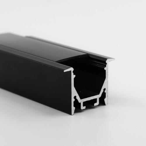 BOX-10  PROFIL SCHWARZ EINBAU 2m  Preis pro Meter