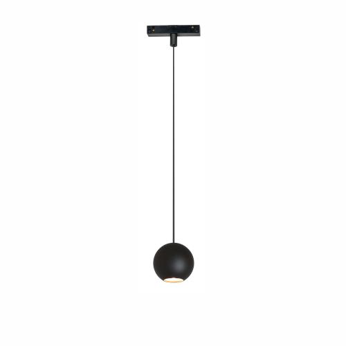 48V  BORA MAGNET  LED Schienen-Pendelleuchte /Hängelampe  SCHWARZ  8,5W  48V  38°  2.700K  610Lm