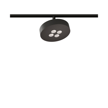 48V  COOKIE MAGNET  LED Schienenstrahler  SCHWARZ  12W  48V  2.700K