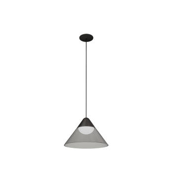 ARK  LED Einbau-Pendelleuchte /Hängelampe  SCHWARZ / GRAU  6W  2.700K