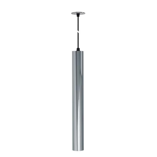 ATMOS 45  Pendelleuchte Tubus CHROM 10W CCT switch 2.700K/3.200K/4.000K  CRI>80 inkl. Rosetten