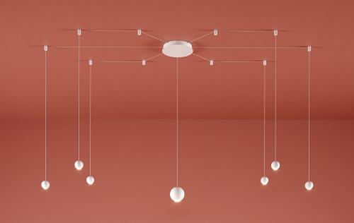SPACE  BALDACHIN SIDE BASE  4 X BORA CONTROL  ON/OFF  WEISS