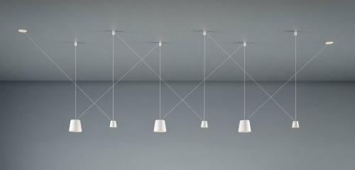 SPACE  BALDACHIN SIDE BASE  4 X BORA CONTROL  ON/OFF  WEISS