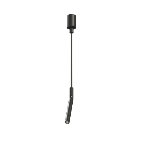 GOLF VITRINENLEUCHTE mit Stange 200MM 3,5W 24° SCHWARZ