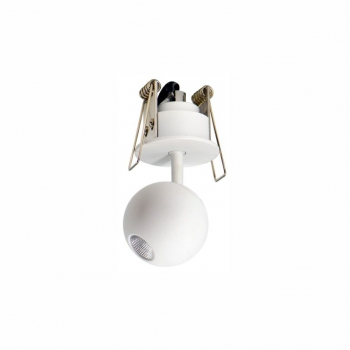 LED Einbau-Strahler BORA FLORON Kugelspot | weiß | 4,5W | 240V | 38º | 2.700K | 290 Lumen