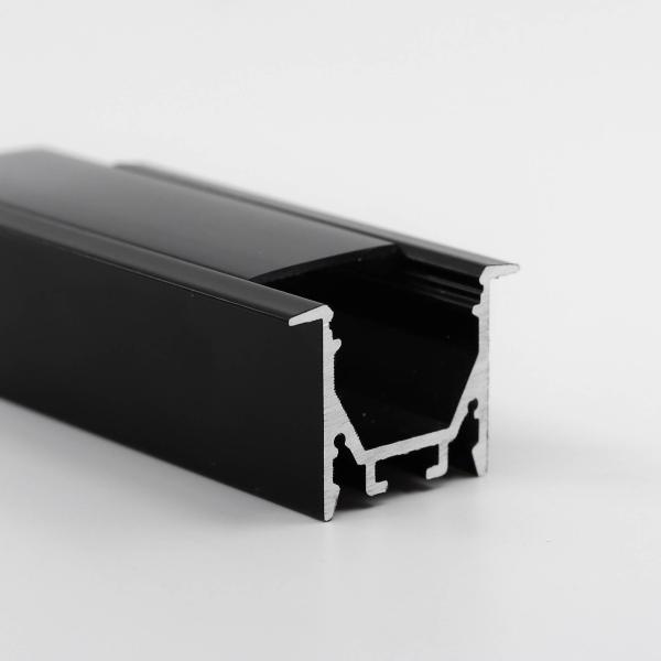 BOX-10  PROFIL SCHWARZ EINBAU 2m  Preis pro Meter