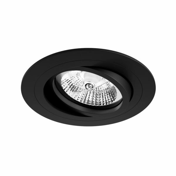 AVANT  Rund  AR111-Einbaustrahler  WEISS  schwenkbar  45°  GU10