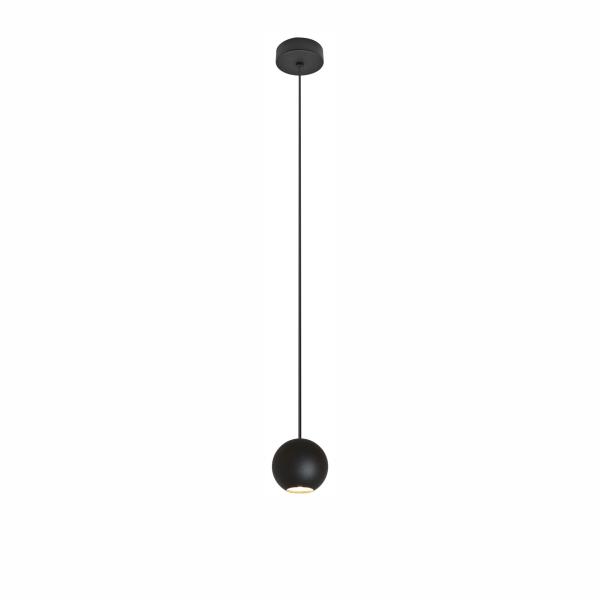 BORA FLORON  LED Anbau-Pendelleuchte /Hängelampe  SCHWARZ  8,5W  240V  36°  2.700K  530Lm