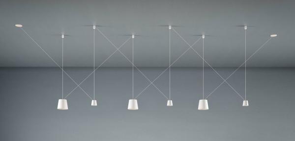 SPACE  BALDACHIN SIDE BASE  4 X BORA CONTROL  ON/OFF  WEISS
