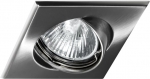 ECLIPSE  Einbaustrahler  schwenkar  45°  12V  Fassung GU5,3  Nickel satiniert
