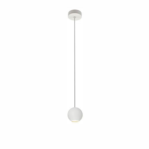 BORA FLORON  LED Anbau-Pendelleuchte /Hängelampe  WEISS  8,5W  240V  36°  2.700K  530Lm