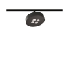 48V  COOKIE MAGNET  LED Schienenstrahler  SCHWARZ  12W  48V  3.000K