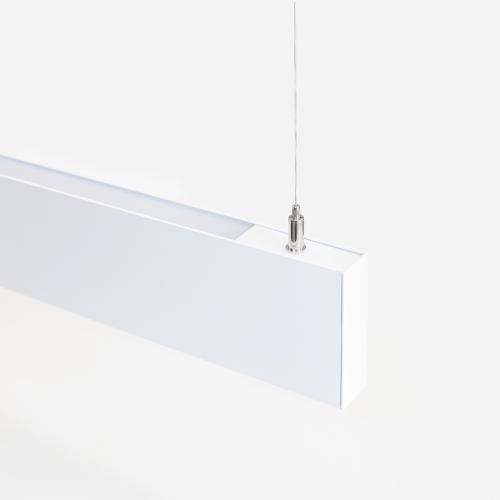 DUAL  Pendelleuchte UP/ DOWN  2530mm  104W  9063Lm  2.700K  PUSH  WEISS